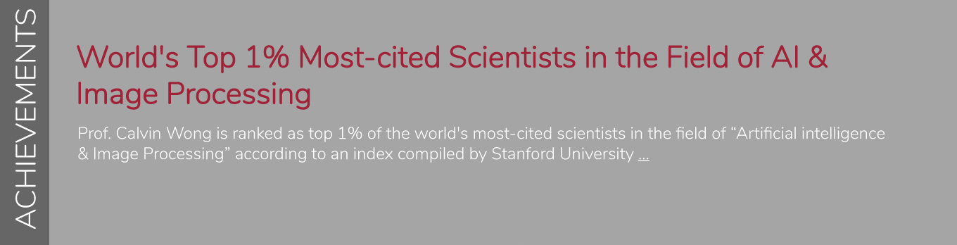 World's Top 1% Most-cited Scientists in the Field of AI & Image Processing